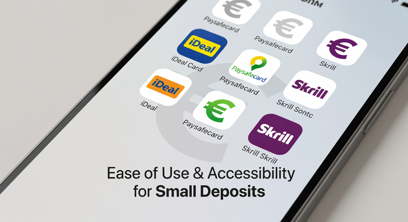 Populaire betaalmethoden voor stortingen van €3 - 3 euro storten casino
